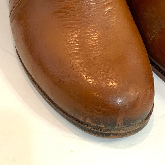 1970’s Women’s Vintage Brown Zip Ankle Booties Boots Sz 7 - Picture 10 of 11